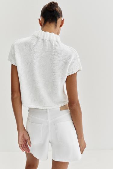 SHORT Z1975 MOM FIT - Blanc de Zara - Image 4