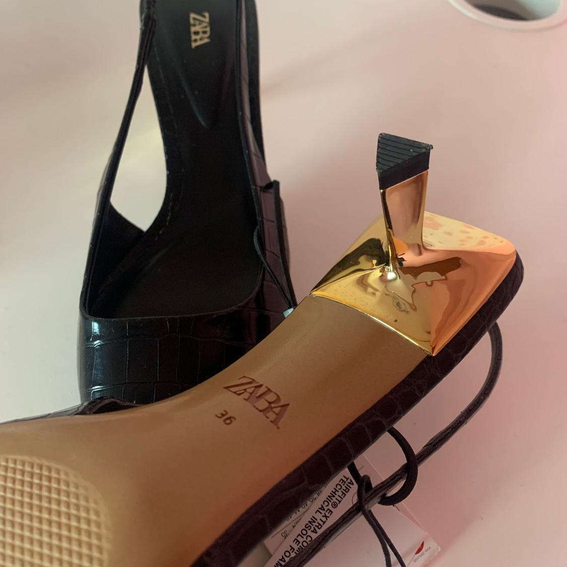 SLINGBACK SHOES WITH METAL HEEL - Image 4