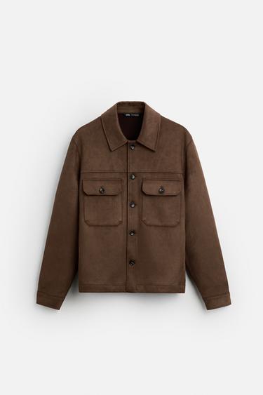 SOBRECAMISA ANTELINA - Coñac de Zara