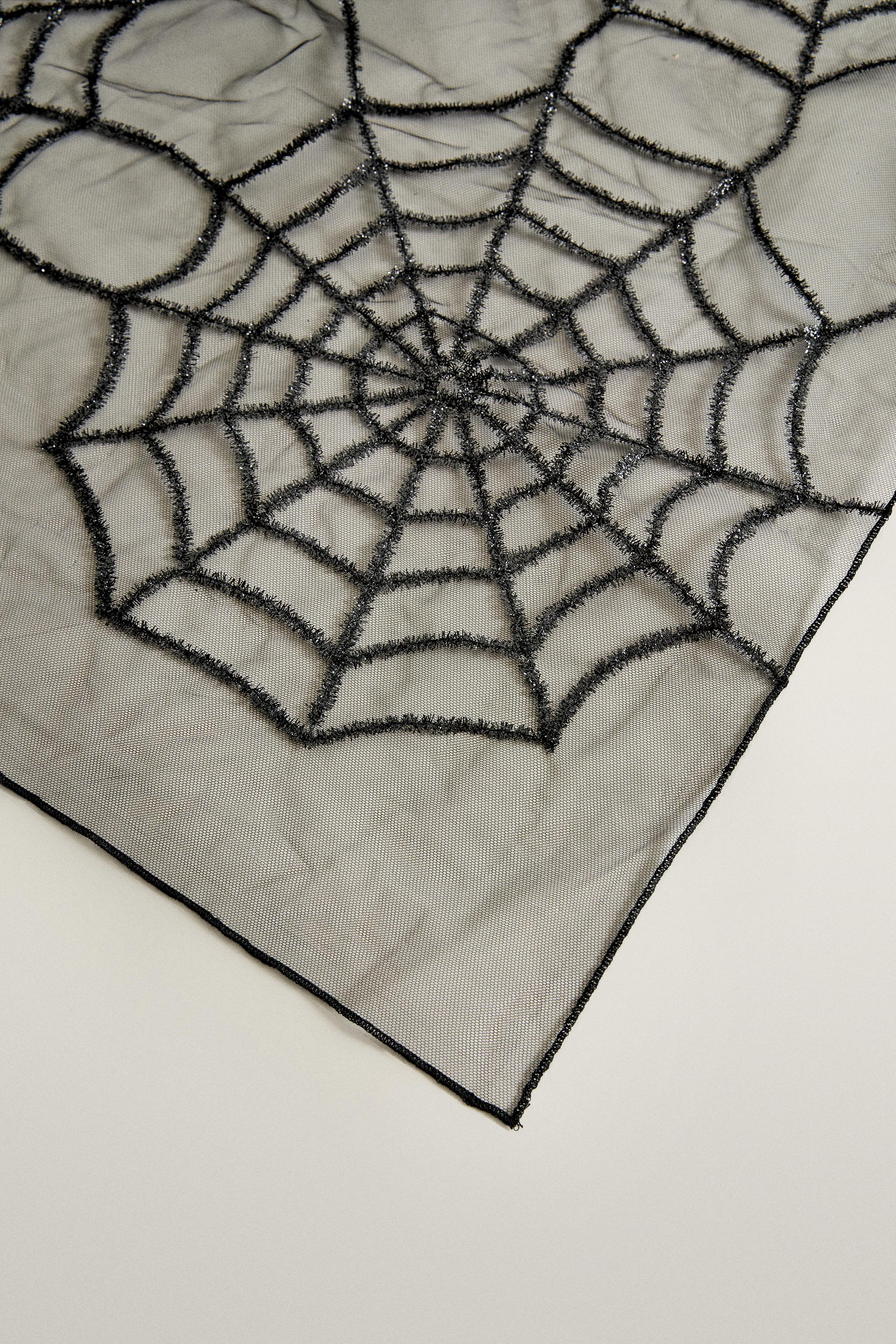 Kids Halloween Spiderweb tablecloth