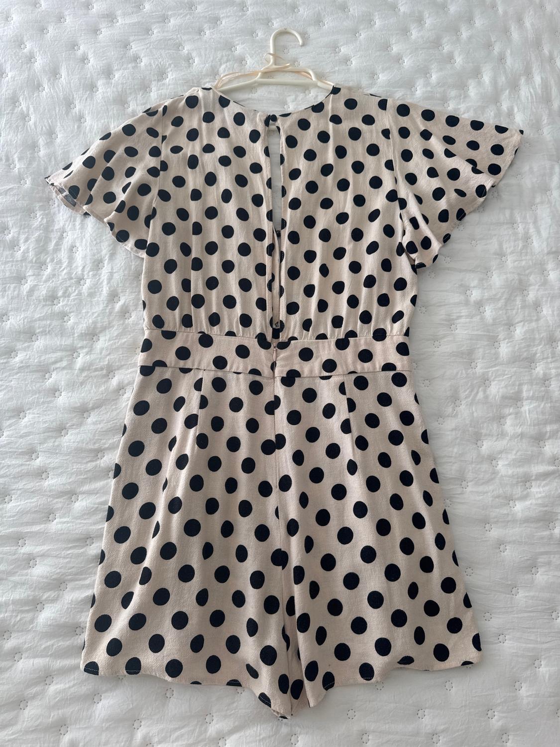 SHORT POLKA DOT JUMPSUIT - Image 2