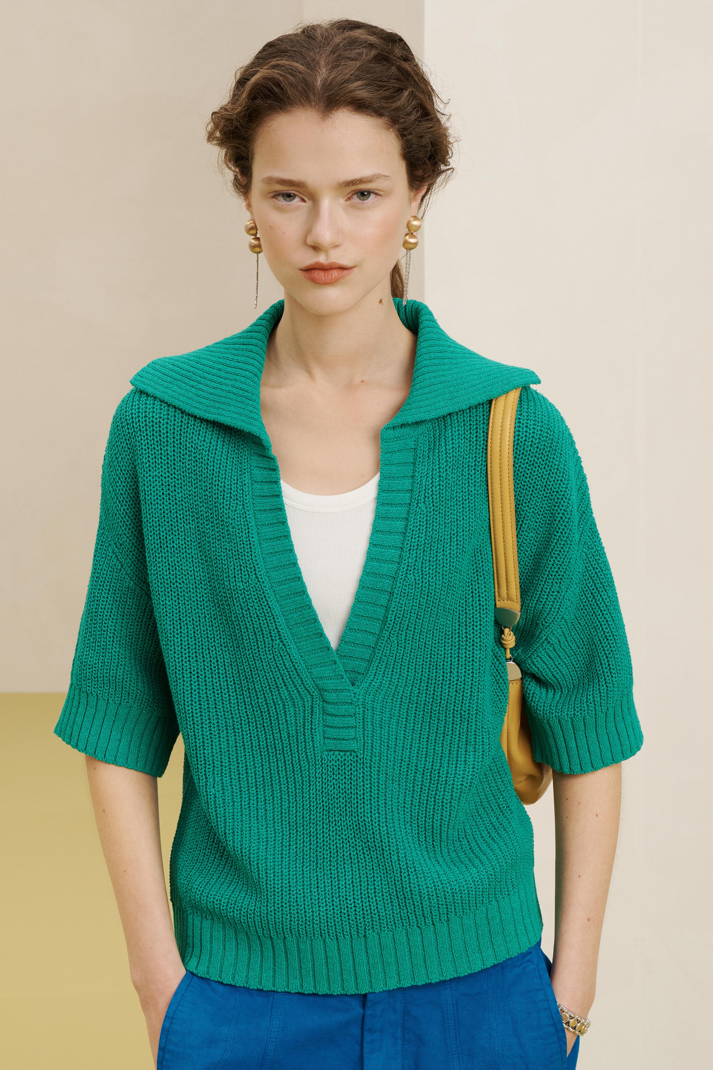 VRSZE PL KNT 16 - Green | ZARA United States