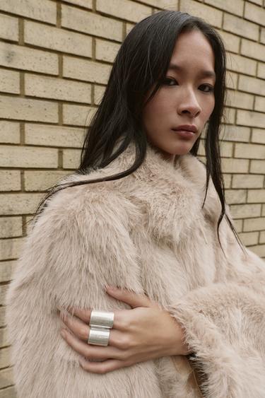 DOUBLE METAL RING - Silver by Zara - Image 0