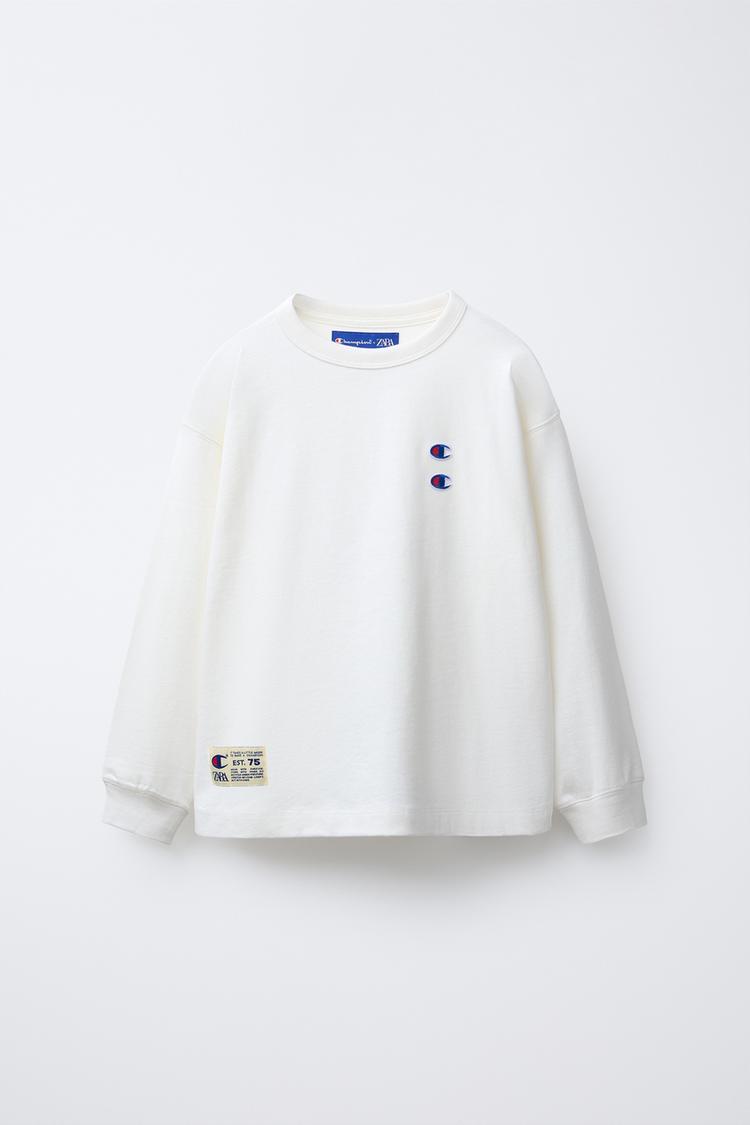 CHAMPION ® X ZARA PATCH T-SHIRT