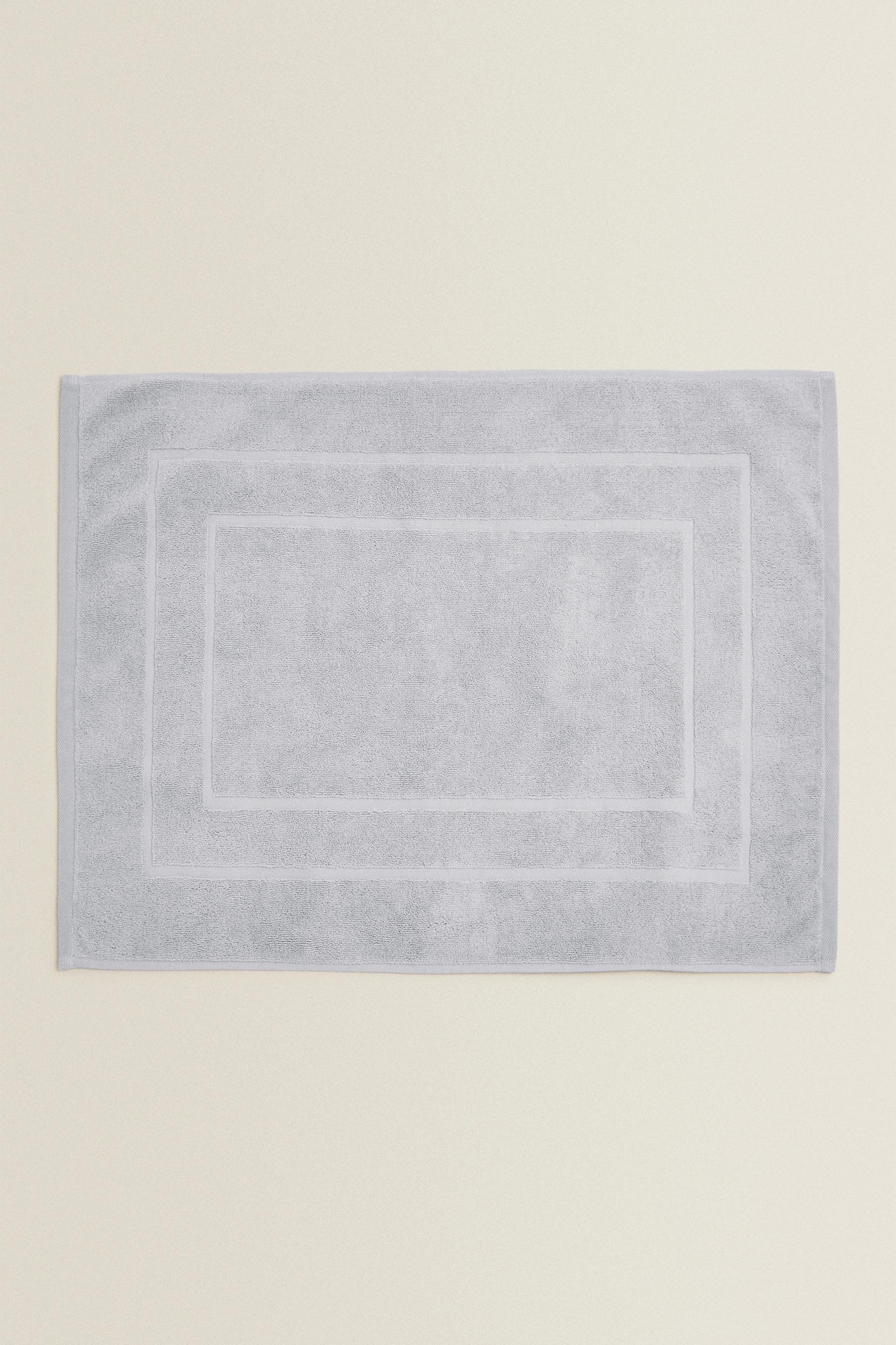 COTTON BATH MAT - Ash | ZARA Canada