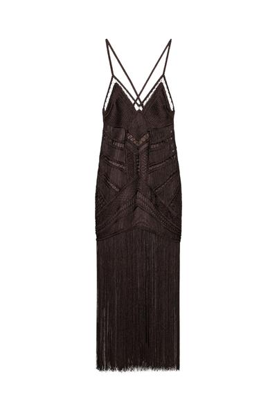 Dress Long Fringes ZW Collection