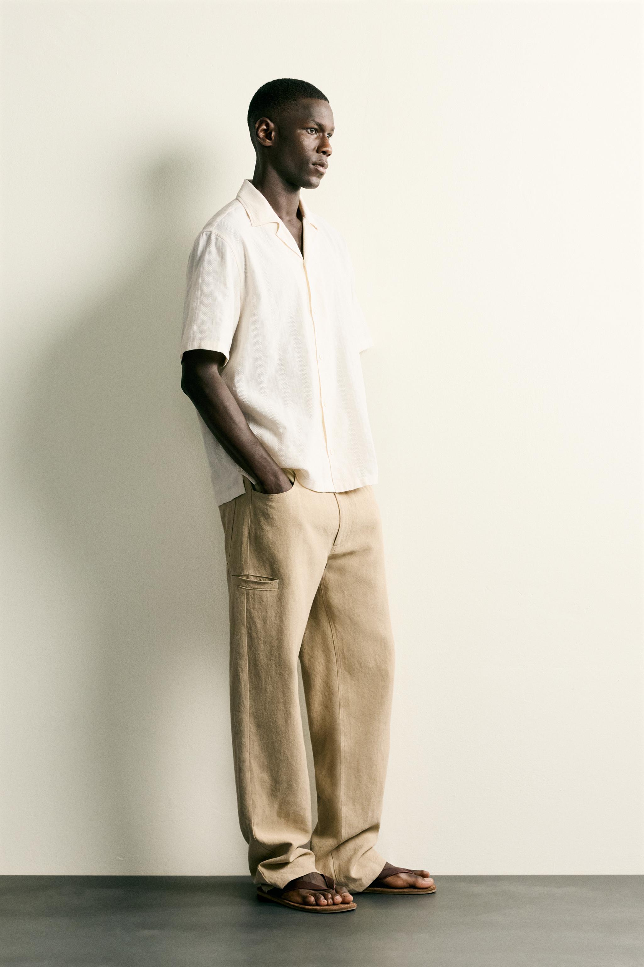 REGULAR FIT JACQUARD SHIRT