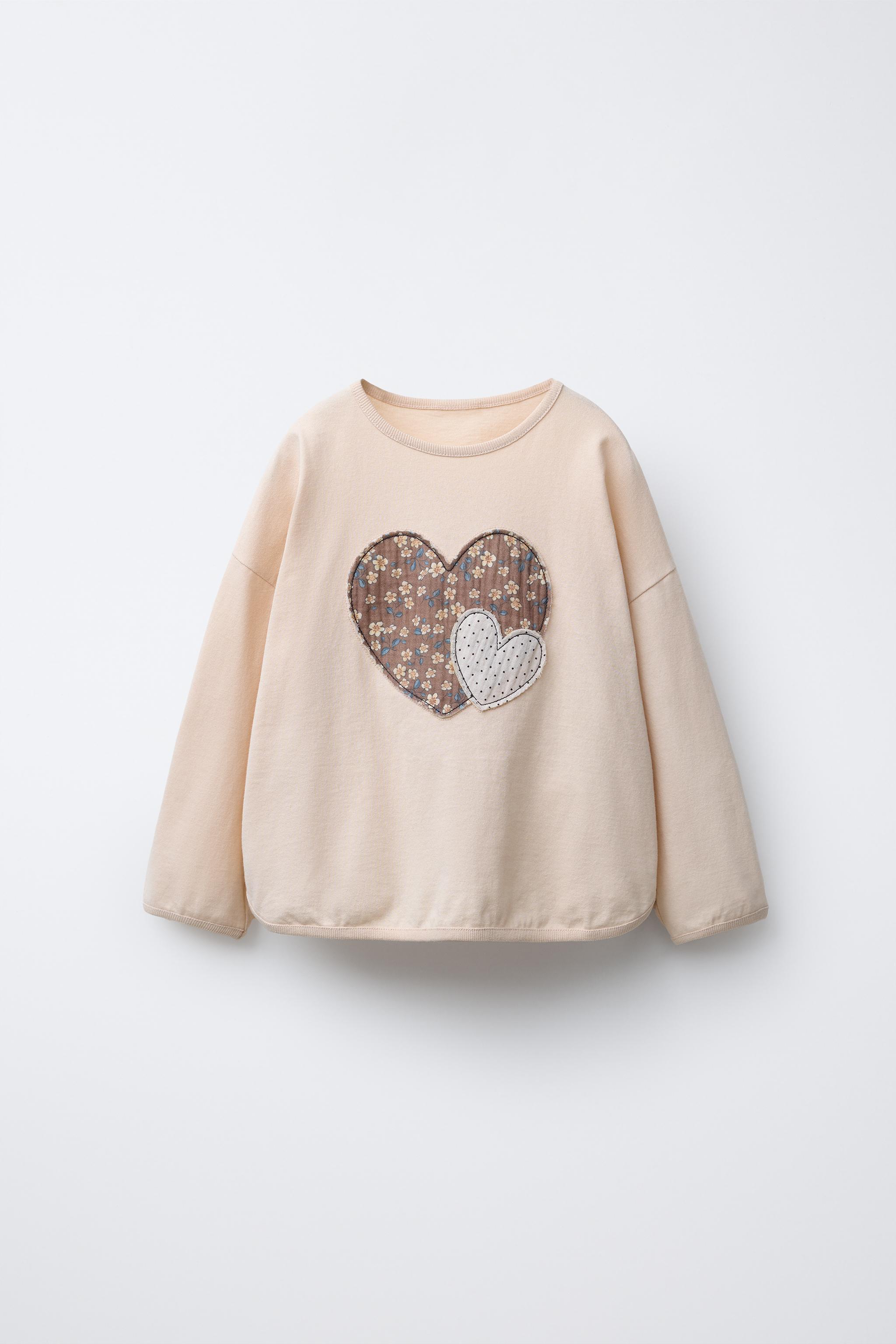 ●T-LOVE TEXT PATCH T-SHIRT - Light pink | ZARA United States
