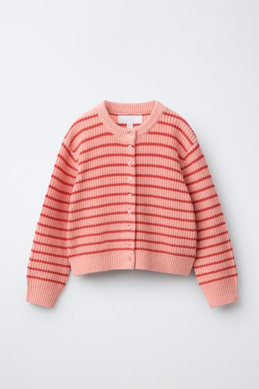 CHAQUETA PUNTO RAYAS - Rayas de Zara