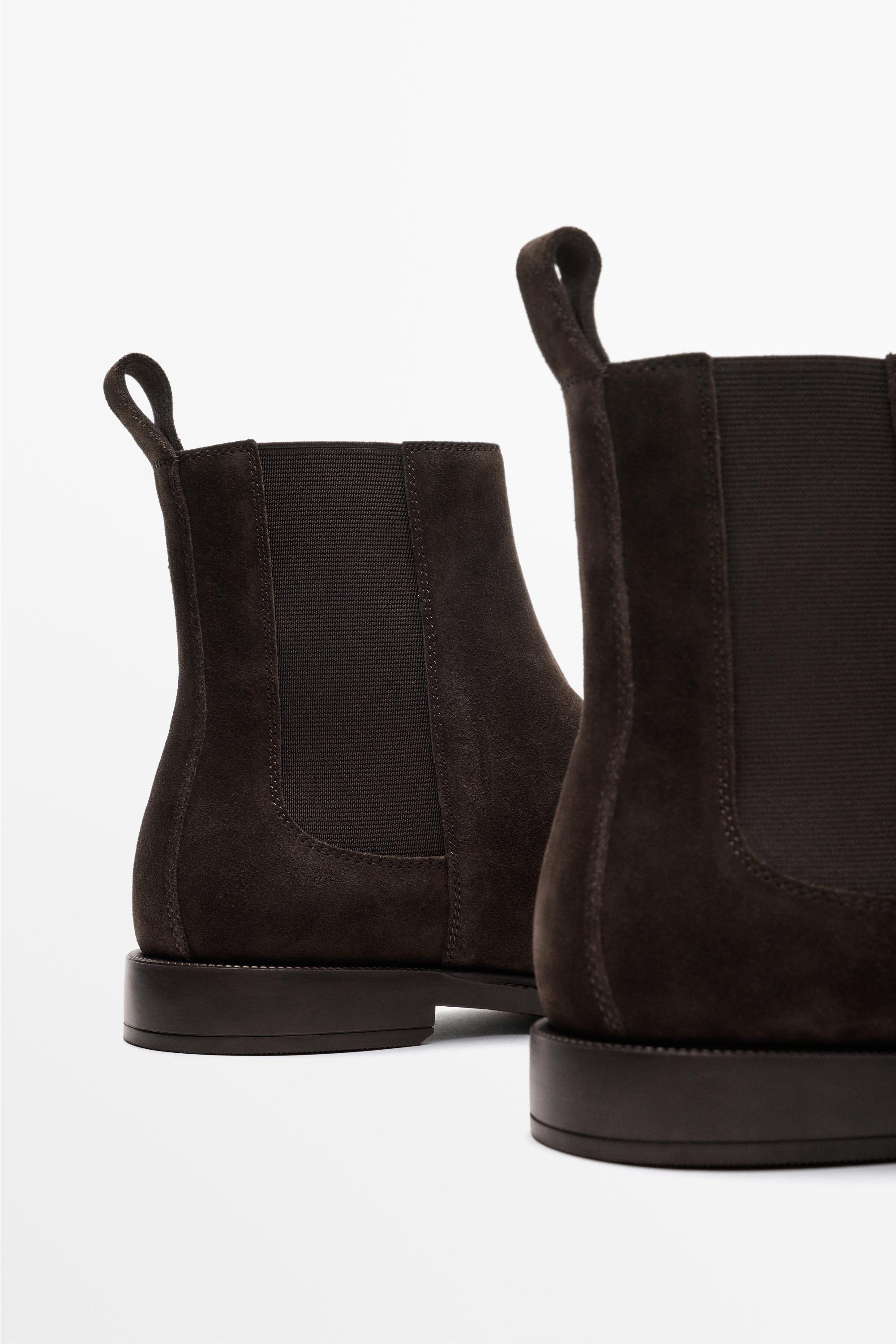 Bottines chelsea en cuir