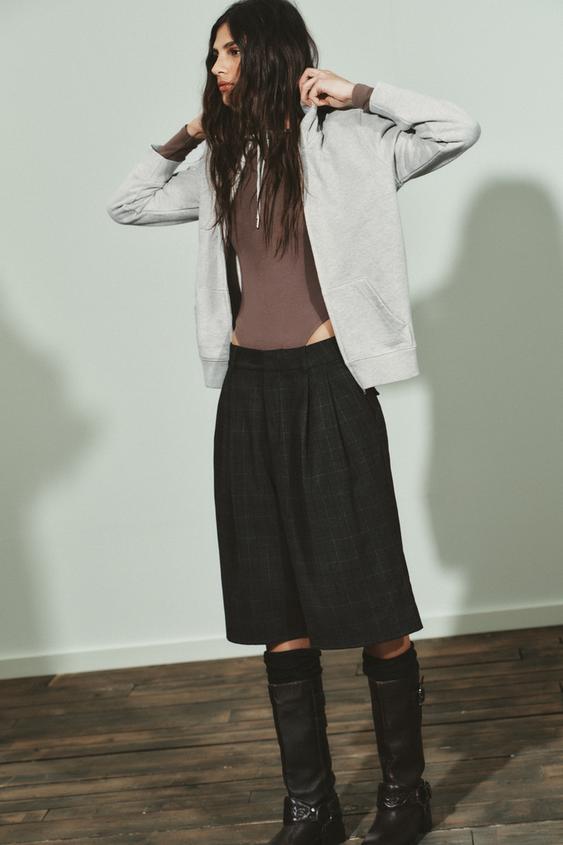 BODY ALGODÓN MODAL - Visón de Zara - Imagen 0
