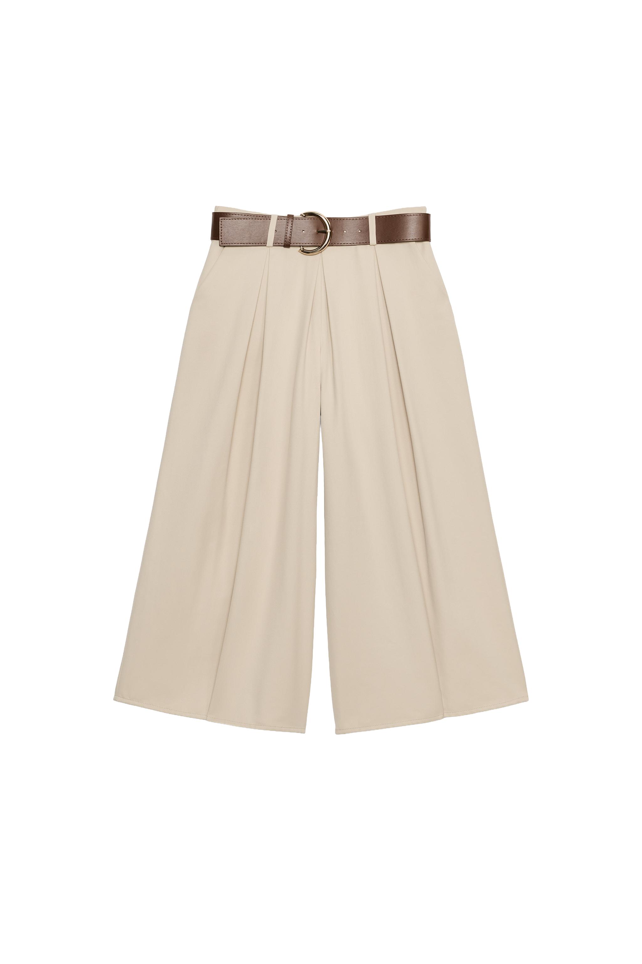 PANTALÓN CULOTTE CINTURÓN