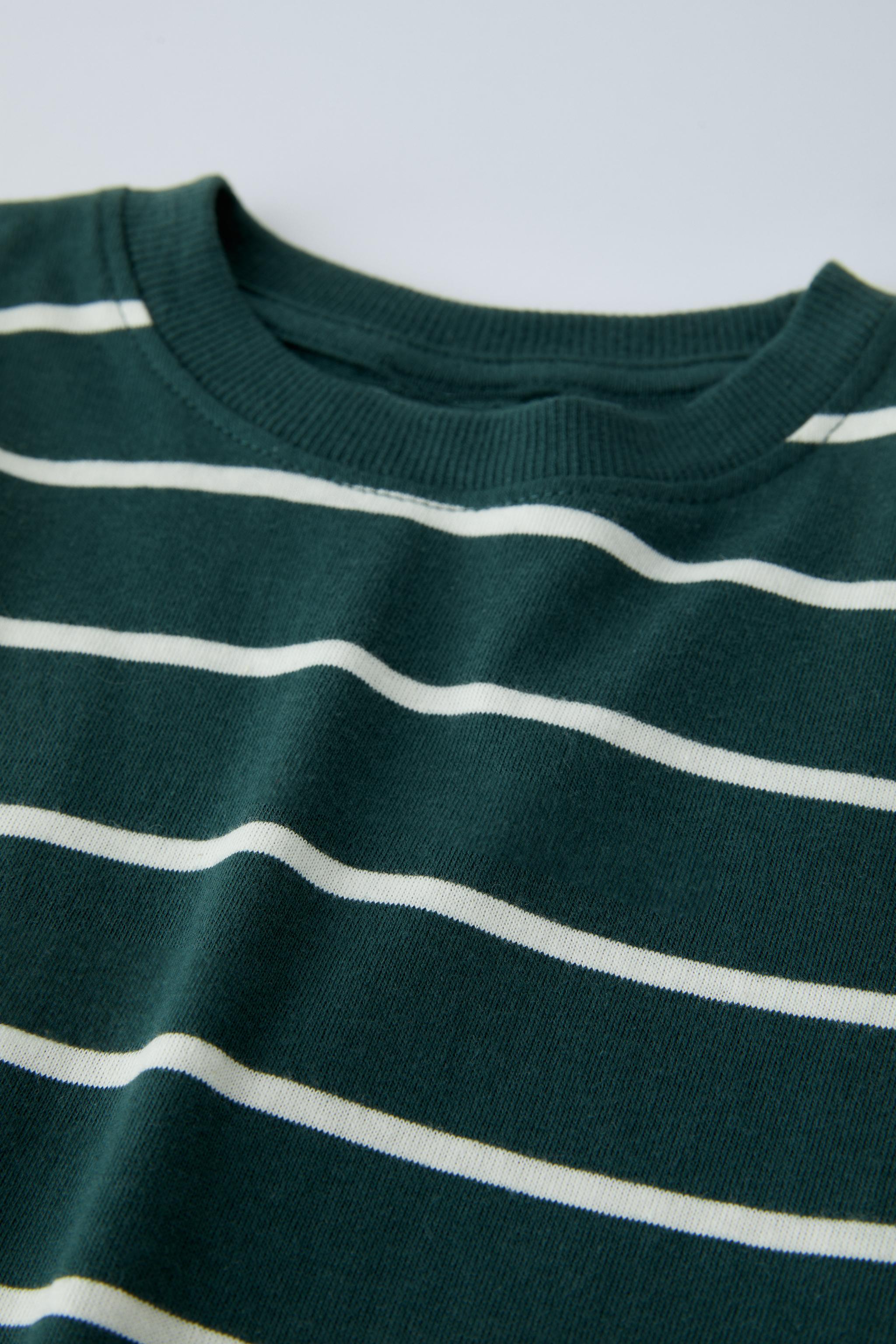 Zara striped t clearance shirt