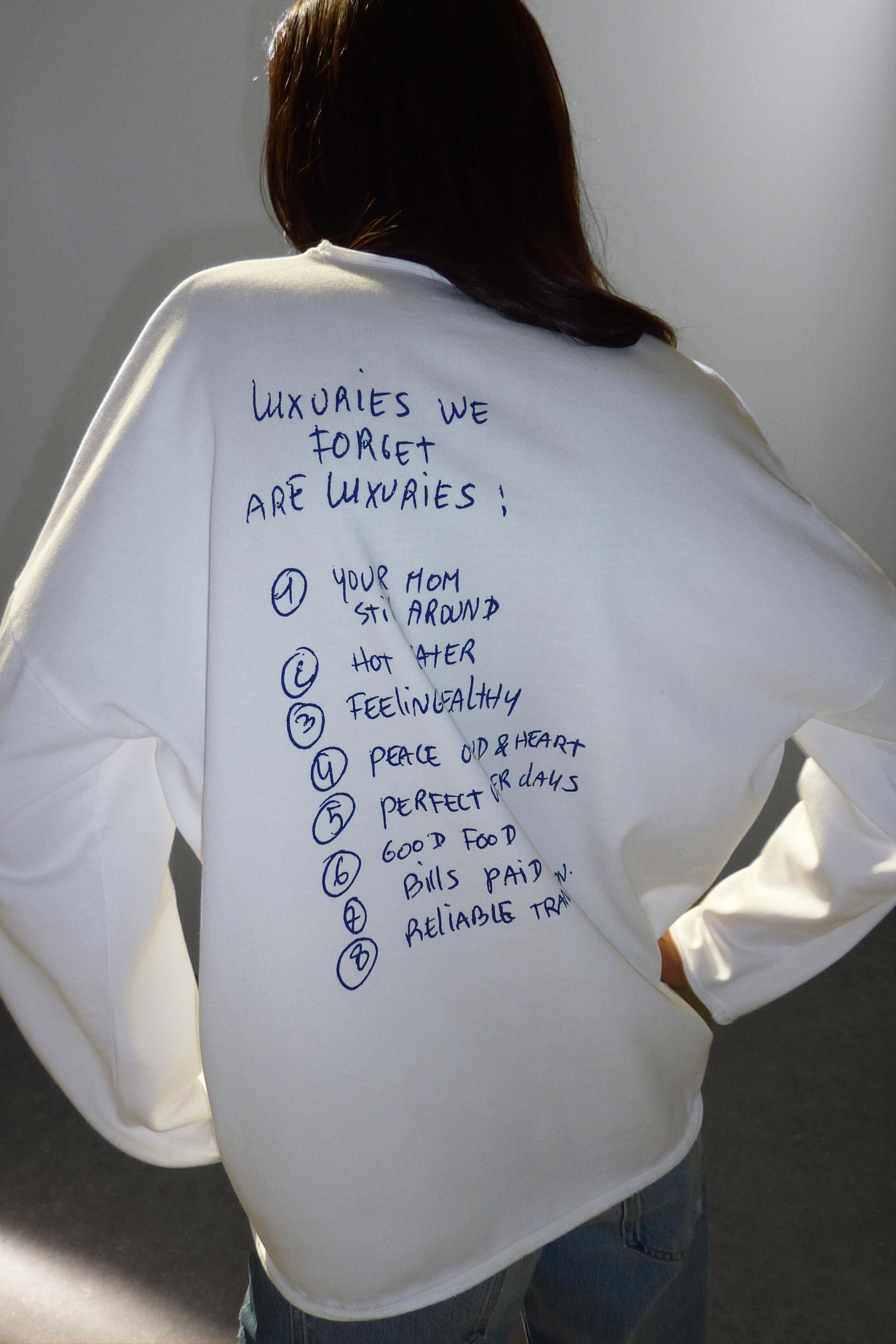 OVERSIZED THOMAS LELÚ TEXT T-SHIRT thumbnail 5
