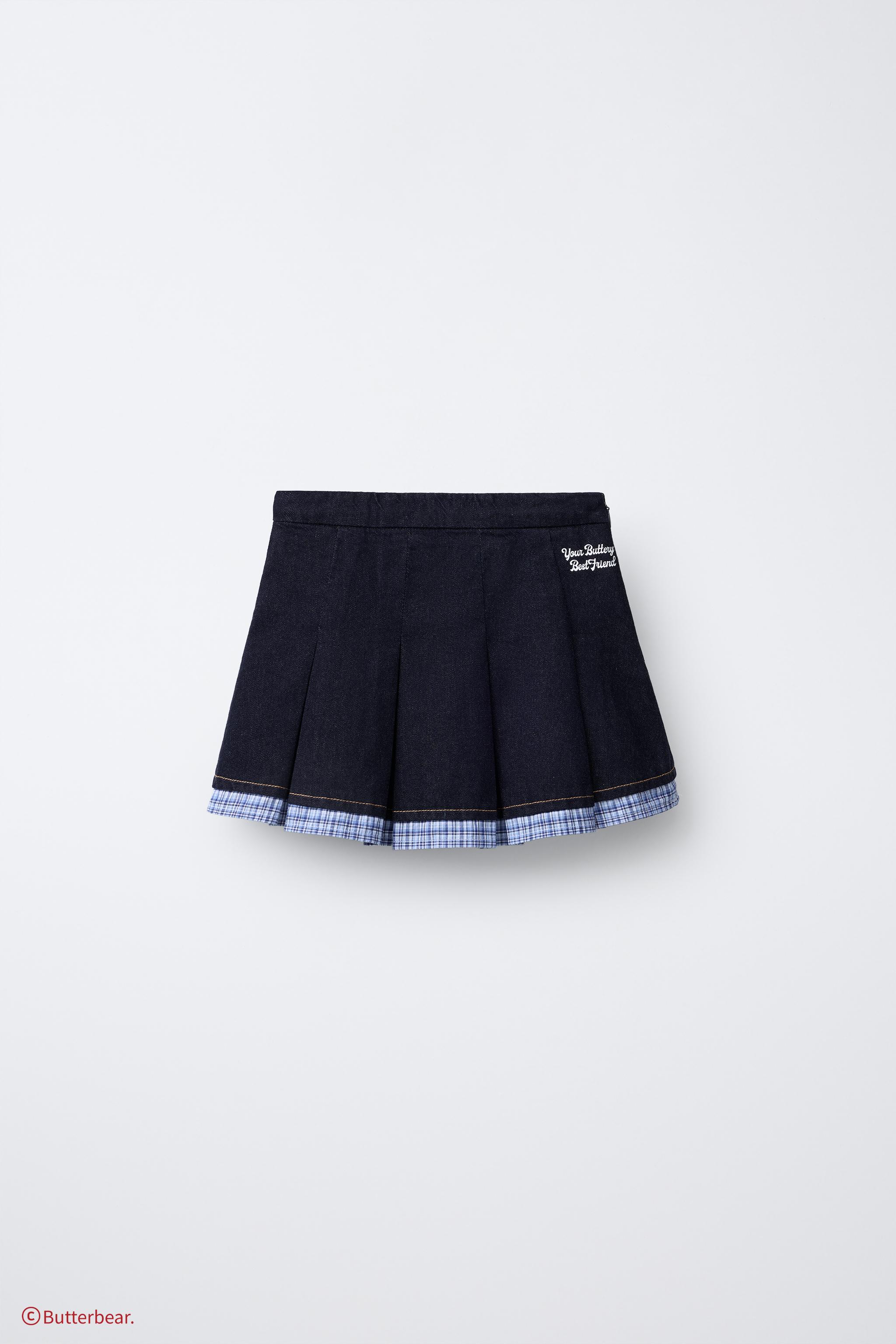 BUTTERBEAR © デニムスカート - ブルー | ZARA Japan / 日本