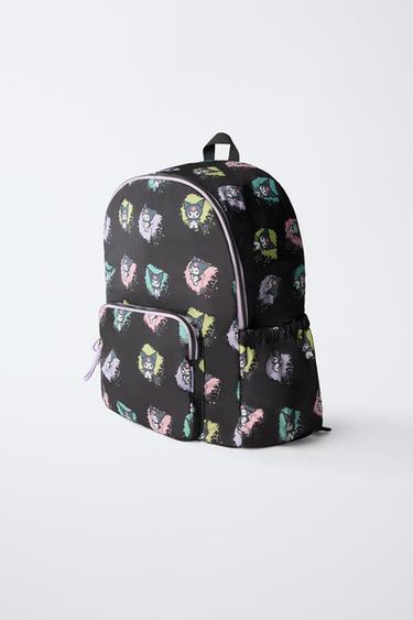 SAC À DOS SCOLAIRE KUROMI © SANRIO - Noir de Zara - Image 1
