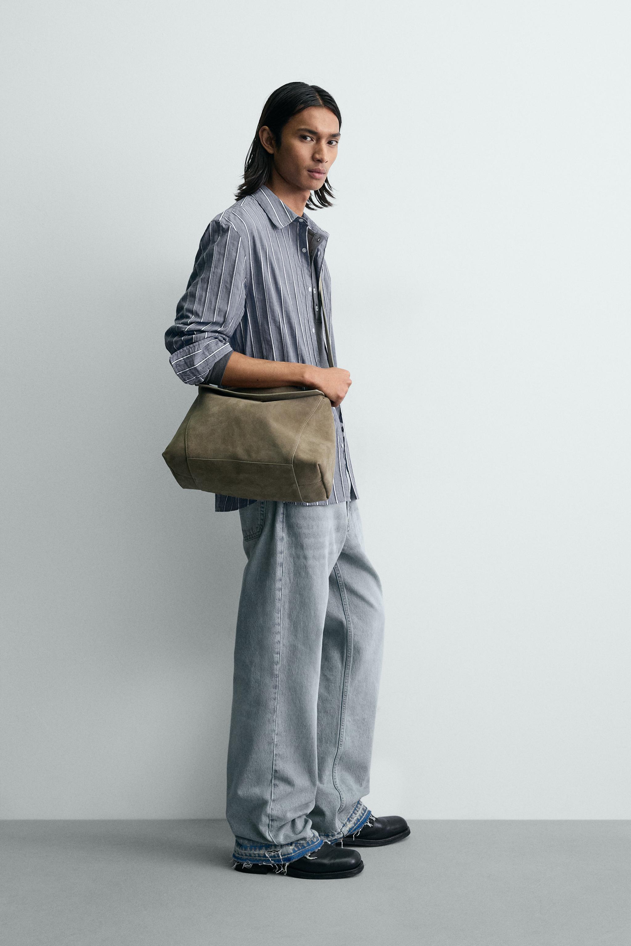 CHEMISE RELAXED FIT JACQUARD RAYURES