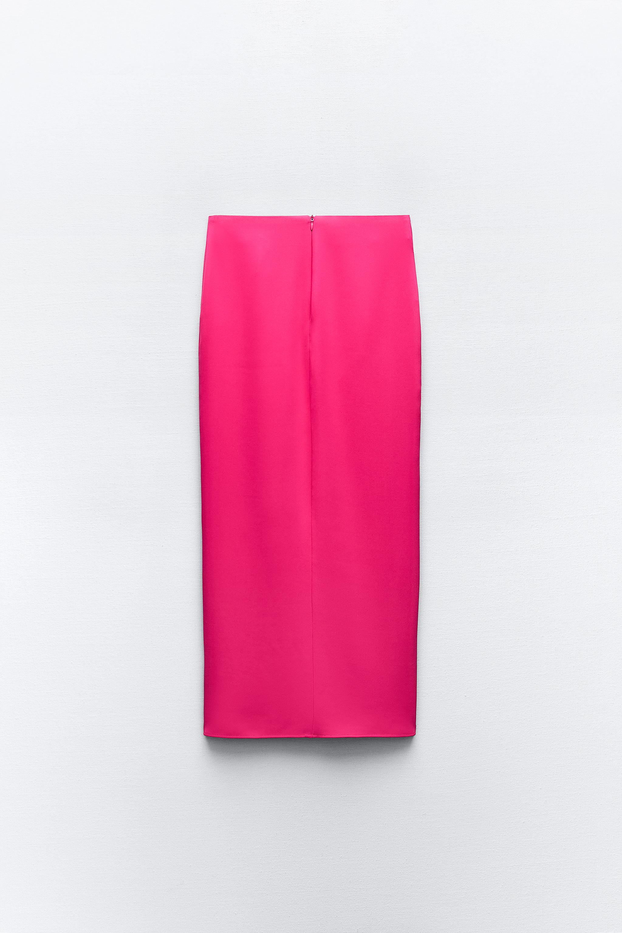 Zara pink 2025 pencil skirt