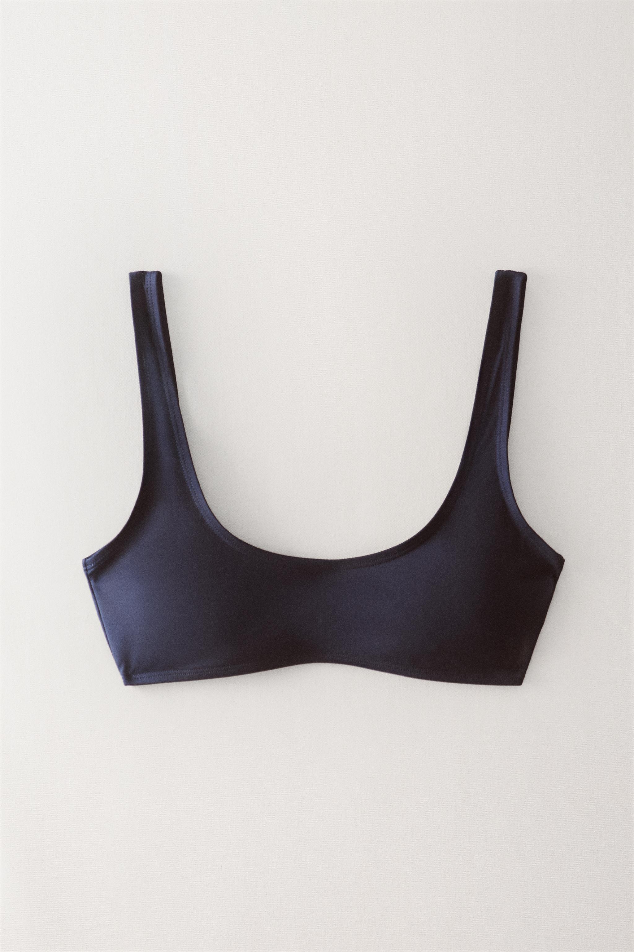 TOP BIKINI PLAGE DÉCOLLETÉ ROND