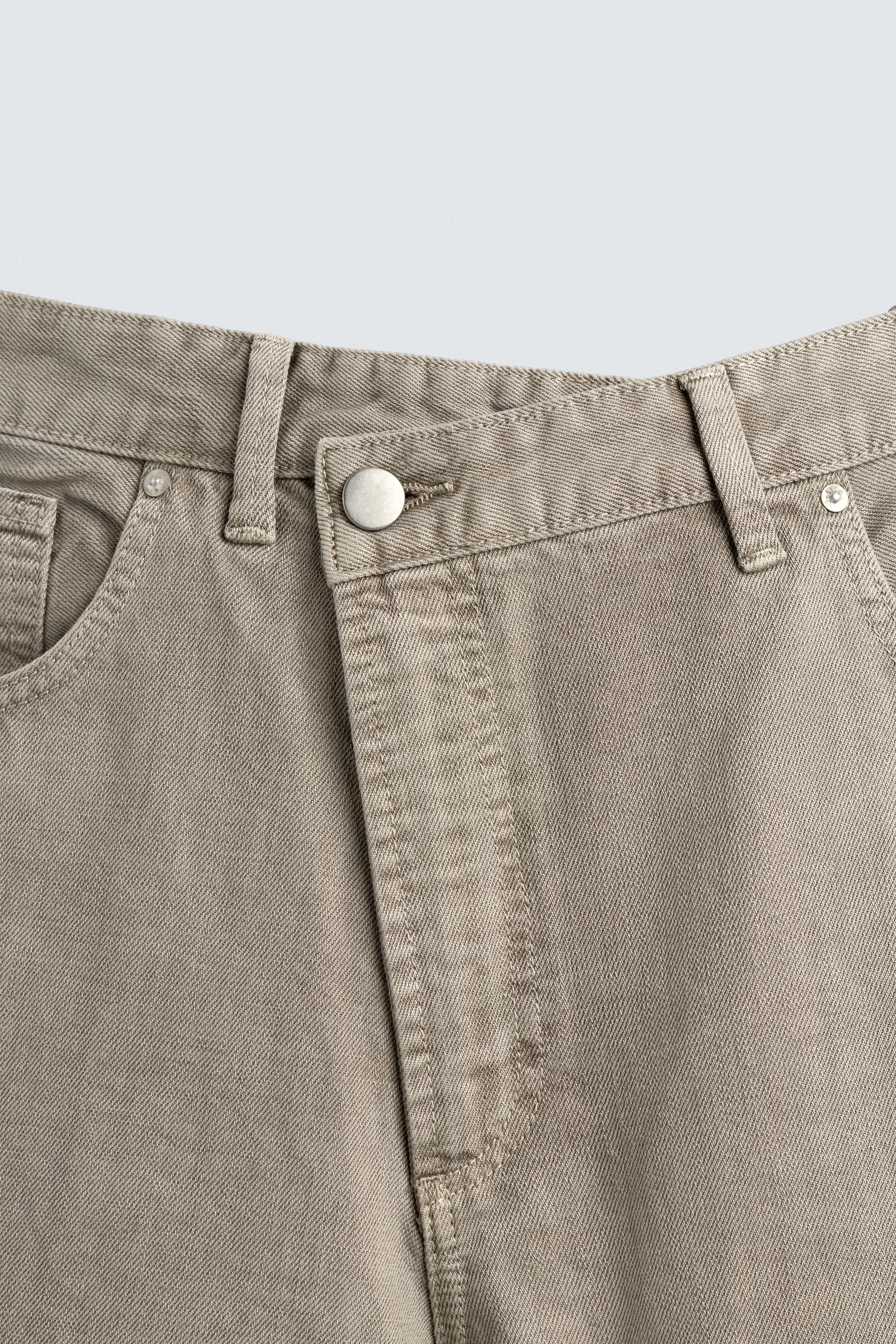 PANTALON COUPE DÉCONTRACTÉE À FERMETURE CROISÉE
