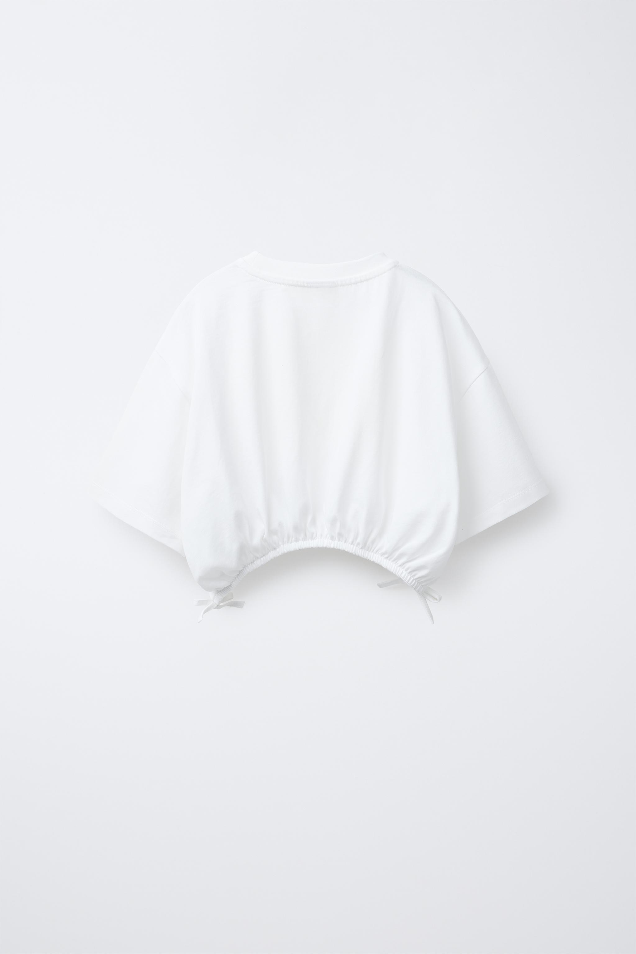 CROCHET PRINT T-SHIRT