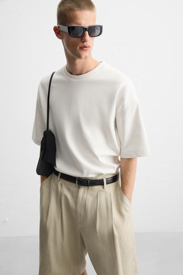 EMBROIDERED SLOGAN SWEATSHIRT - White by Zara - Image 4