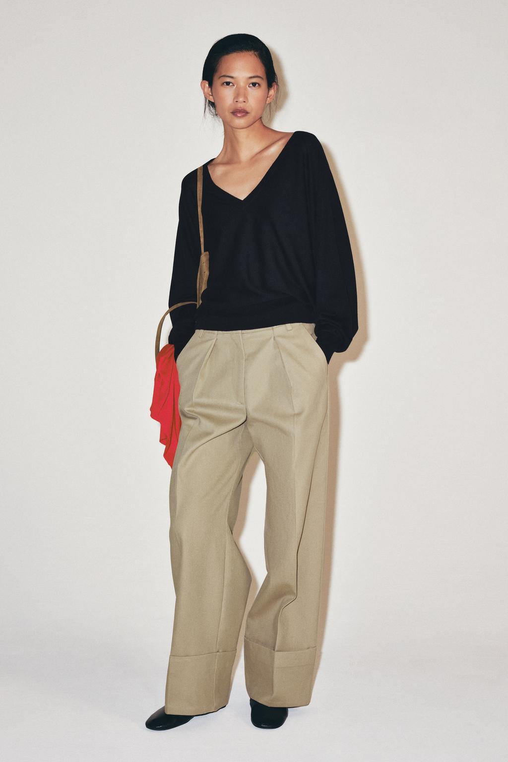ZW COLLECTION CHINO TROUSERS