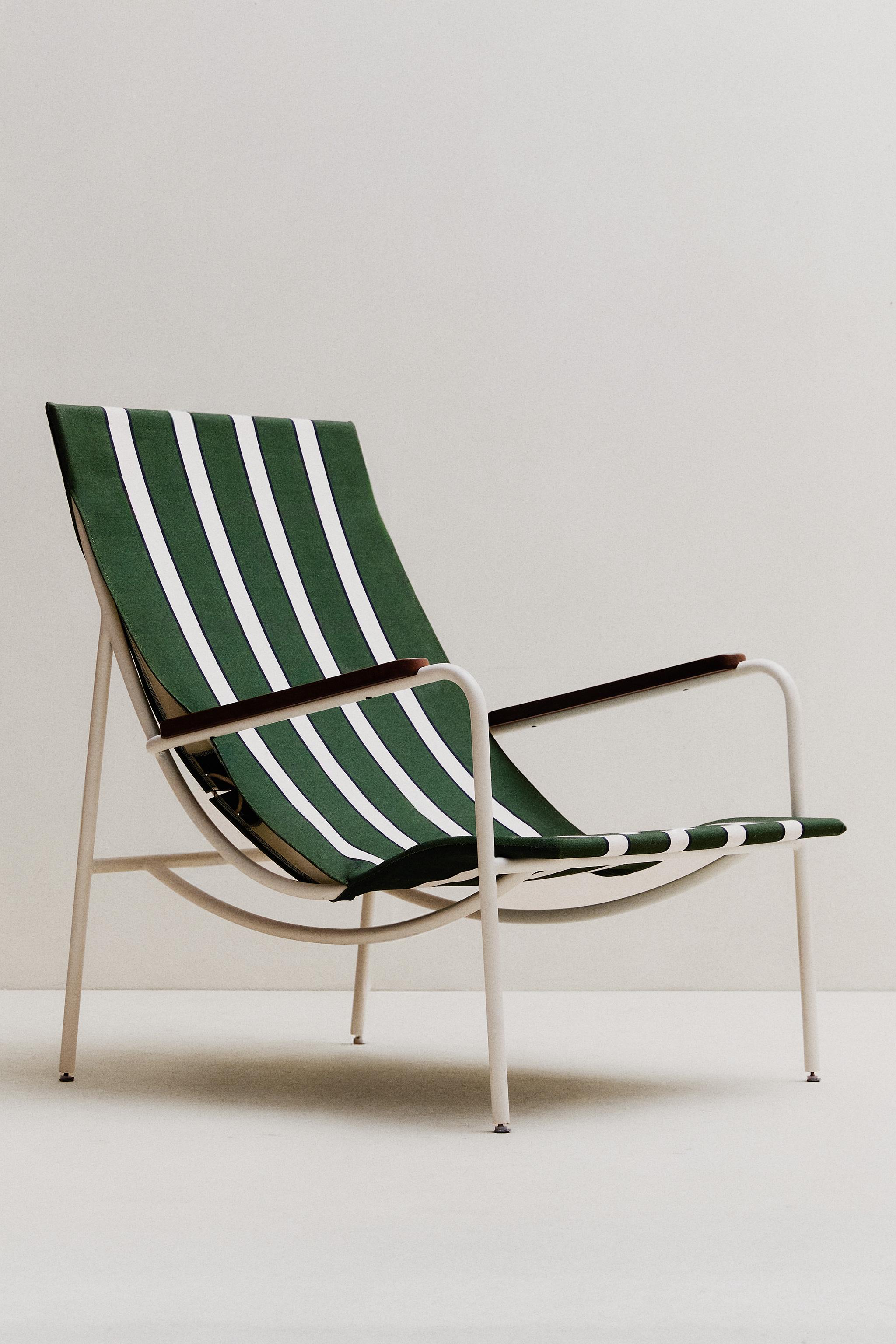 COLORED METAL FRAME CHAIR - Green / Ecru | ZARA United States