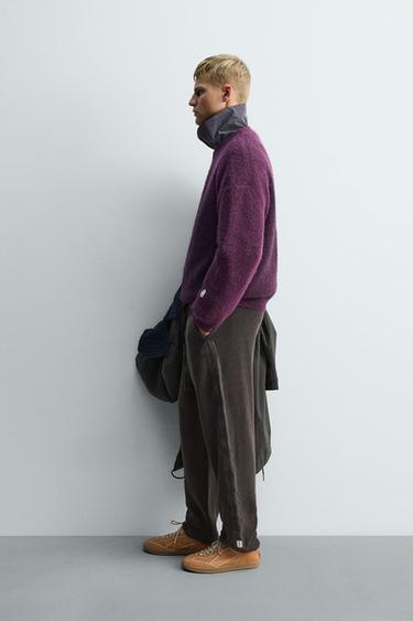 JUMPER LOGOS SPRAY X SR_A - Purple by Zara - Image 4