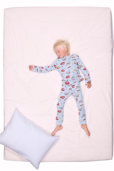 2-6 YEARS/ CAR PRINT PYJAMAS - Blue by Zara