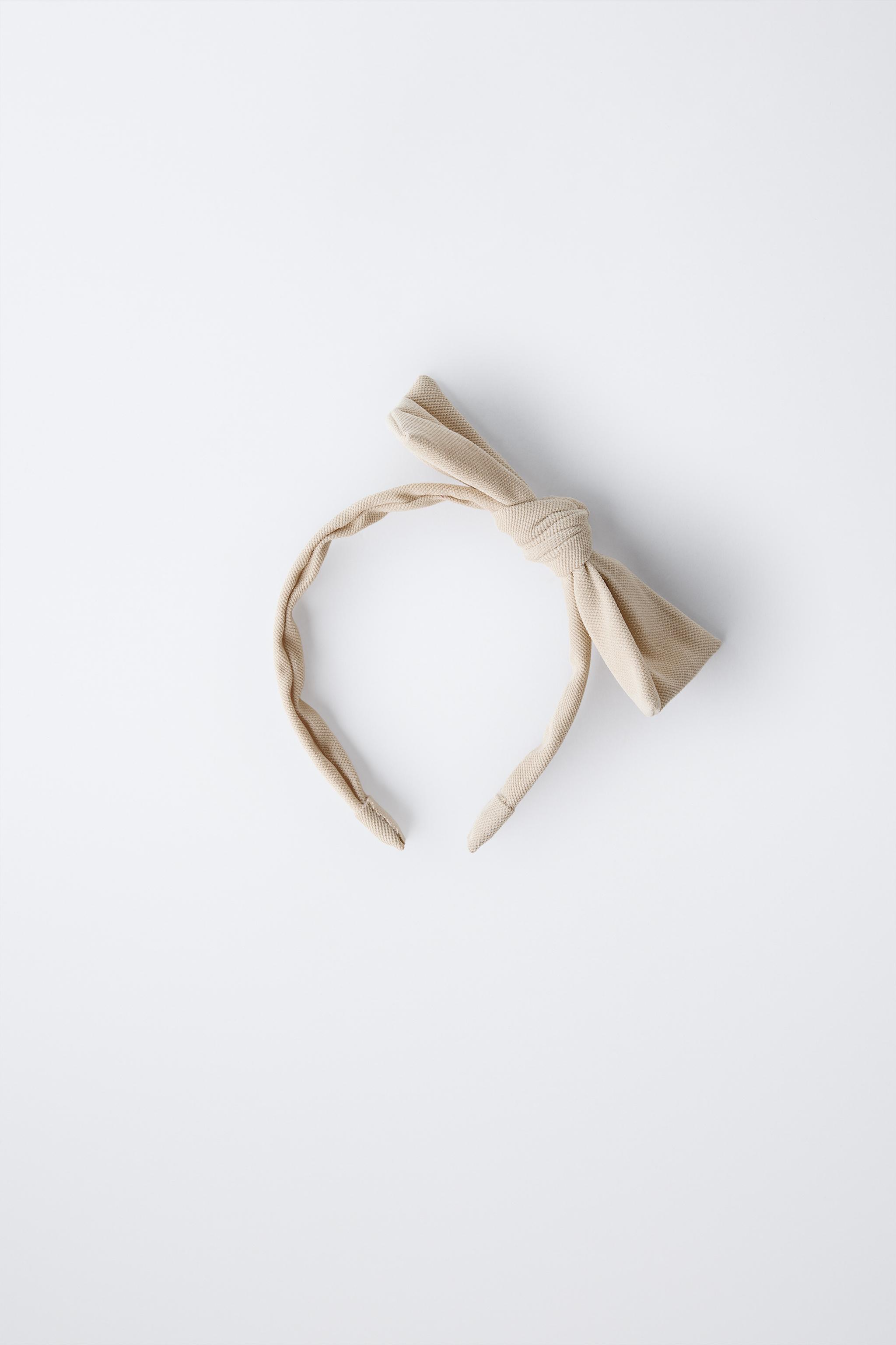 PIQUÉ BOW HEADBAND