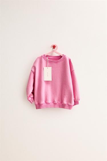 ZARA TIMELESS - 無地スウェットシャツラズベリーZaraのZARA TIMELESS - 無地スウェットシャツ - ラズベリー 