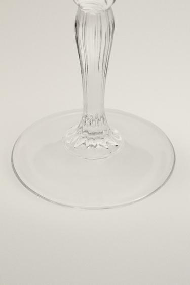 VERRE À VIN TAILLÉ CRISTALLIN - Transparent de Zara - Image 3