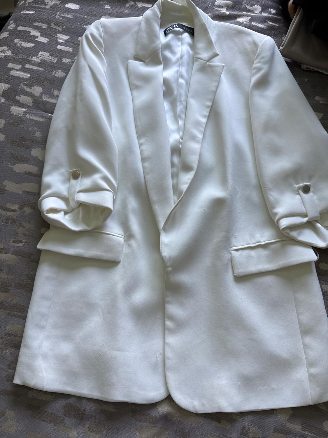 BLAZER WITH ROLLED-UP SLEEVES - Image 3