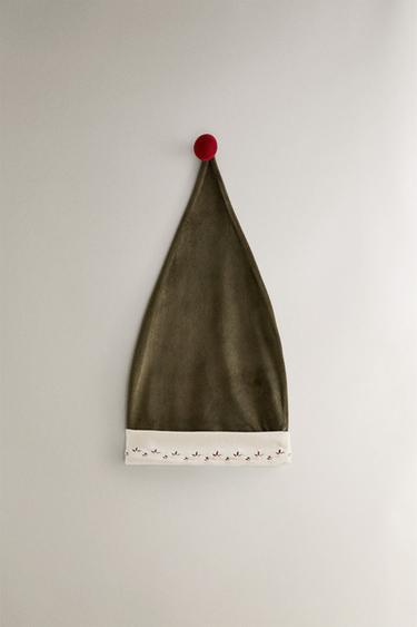 Zara CHILDREN'S CHRISTMAS ELF HAT - 綠色