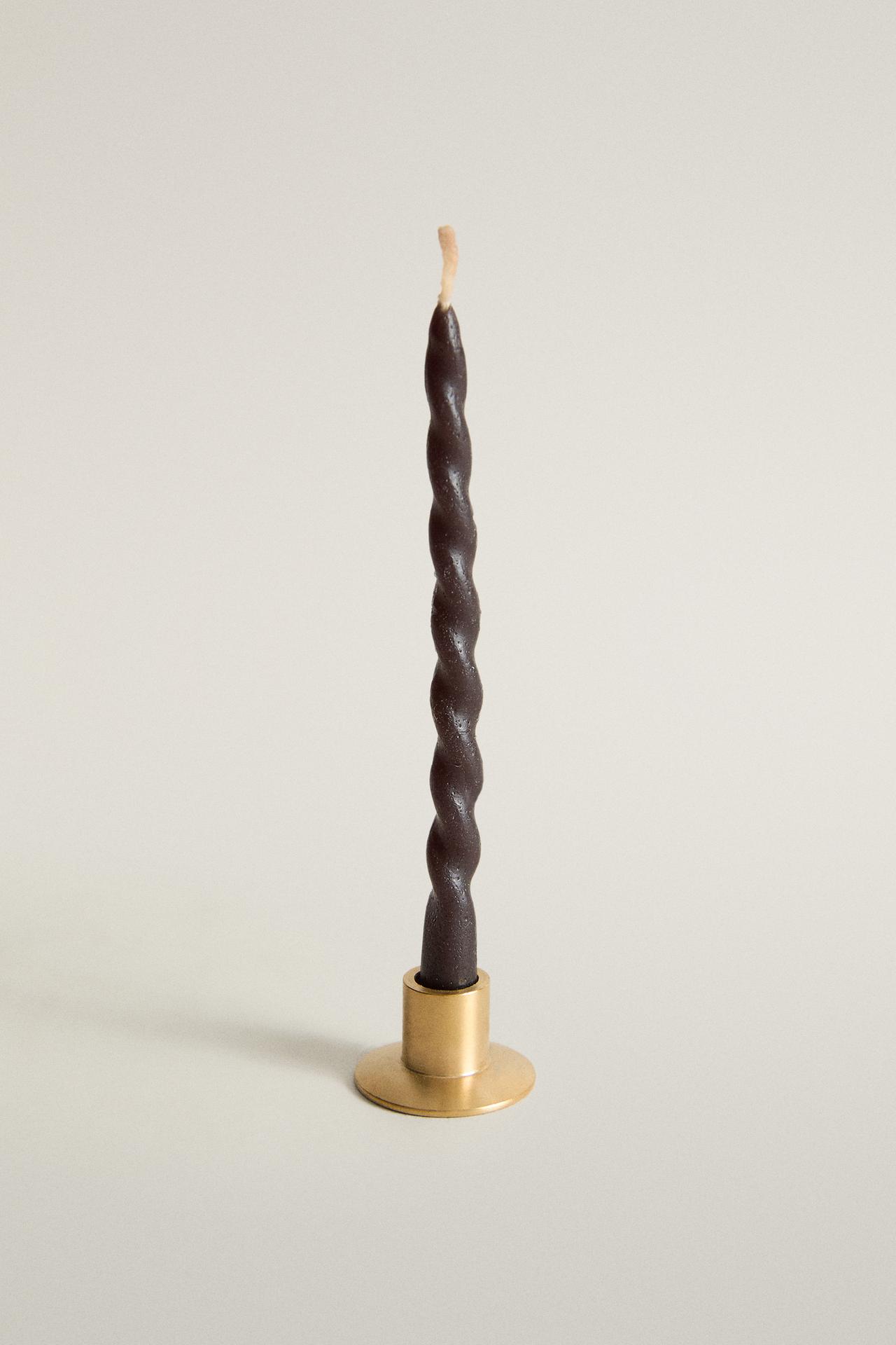 SALTED CARAMEL MINI CANDLE AND CANDLE HOLDER SET (SET OF 20)