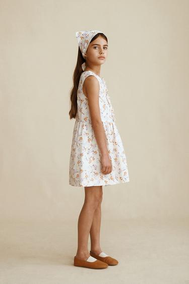 BANDANA À FLEURS CRÉÉE PAR CARAMEL LONDON X ZARA - Multicolore de Zara - Image 5