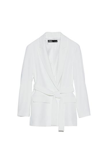BLAZER WITH BELT