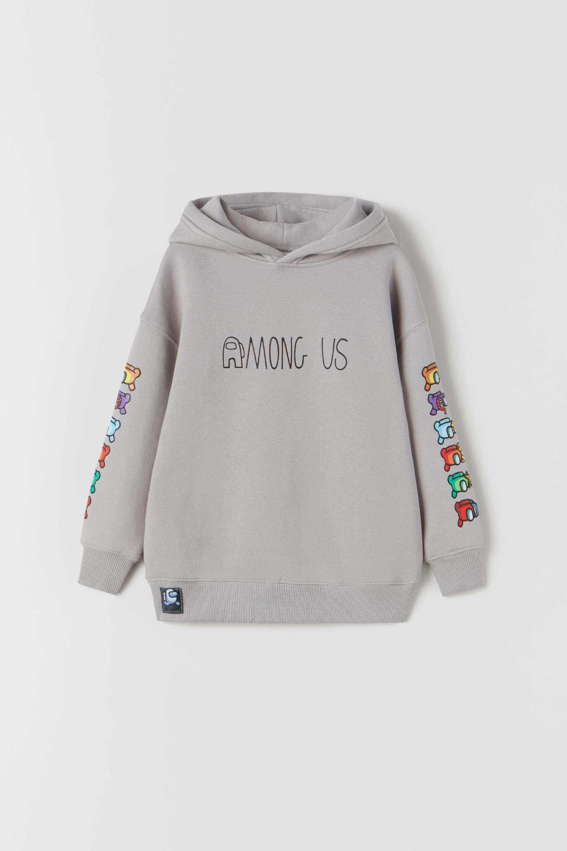 AMONG US SWEATSHIRT Mid gray ZARA United States