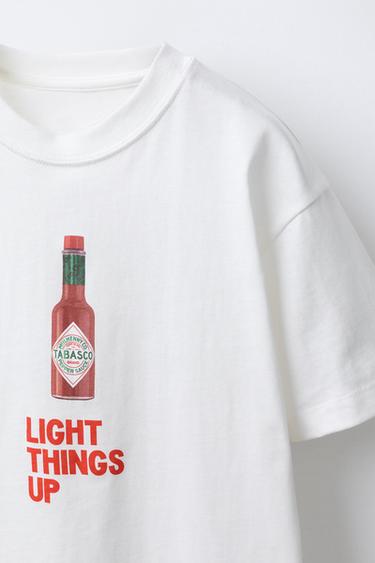 TABASCO ® PRINT T-SHIRT - White by Zara - Image 2