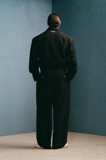 COMBINAISON OVERSIZE WILLY CHAVARRIA X ZARA - Noir de Zara - Image 2