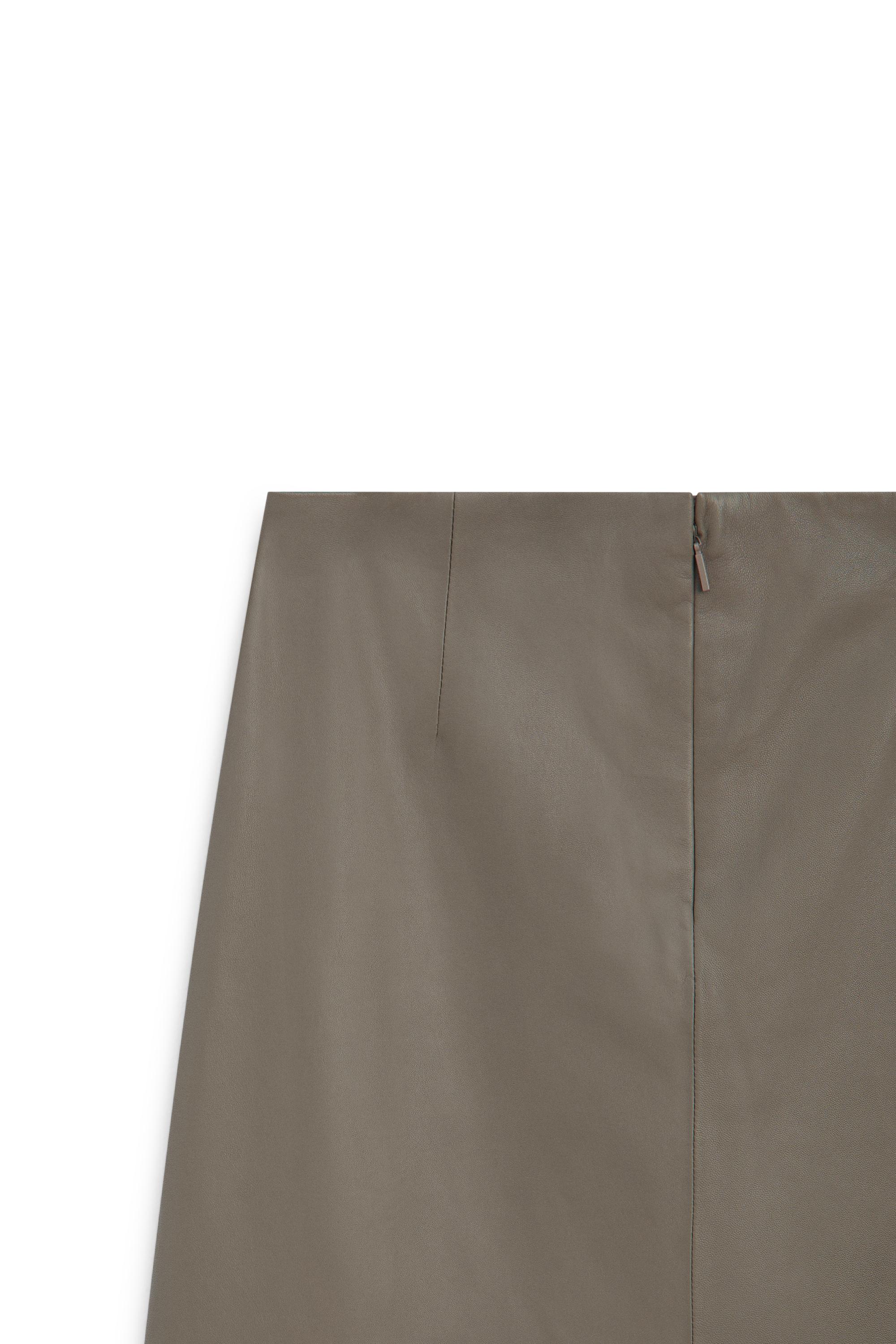 Midi pencil leather skirt - LIMITED EDITION