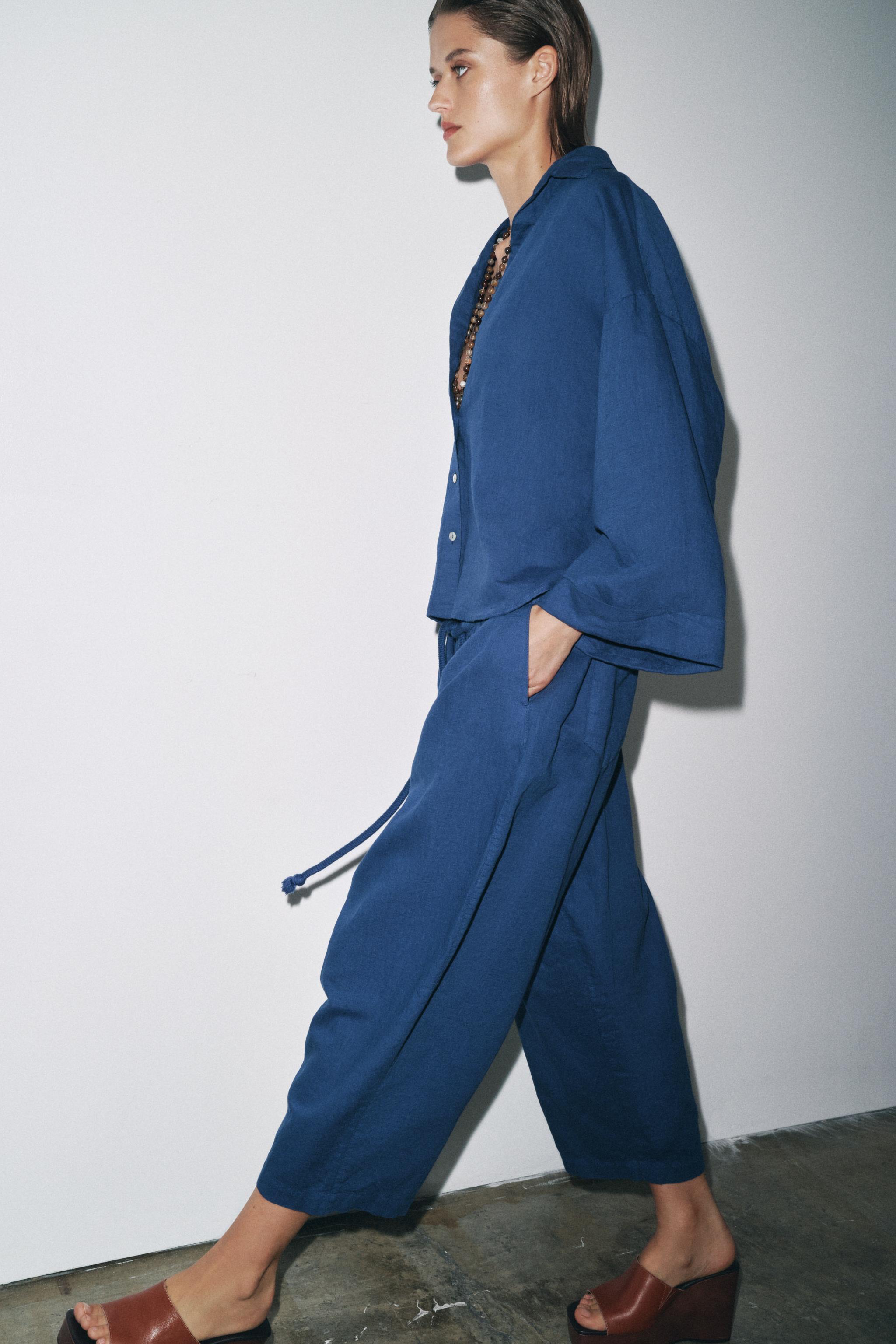 PANTALON AVEC LIN ZW COLLECTION