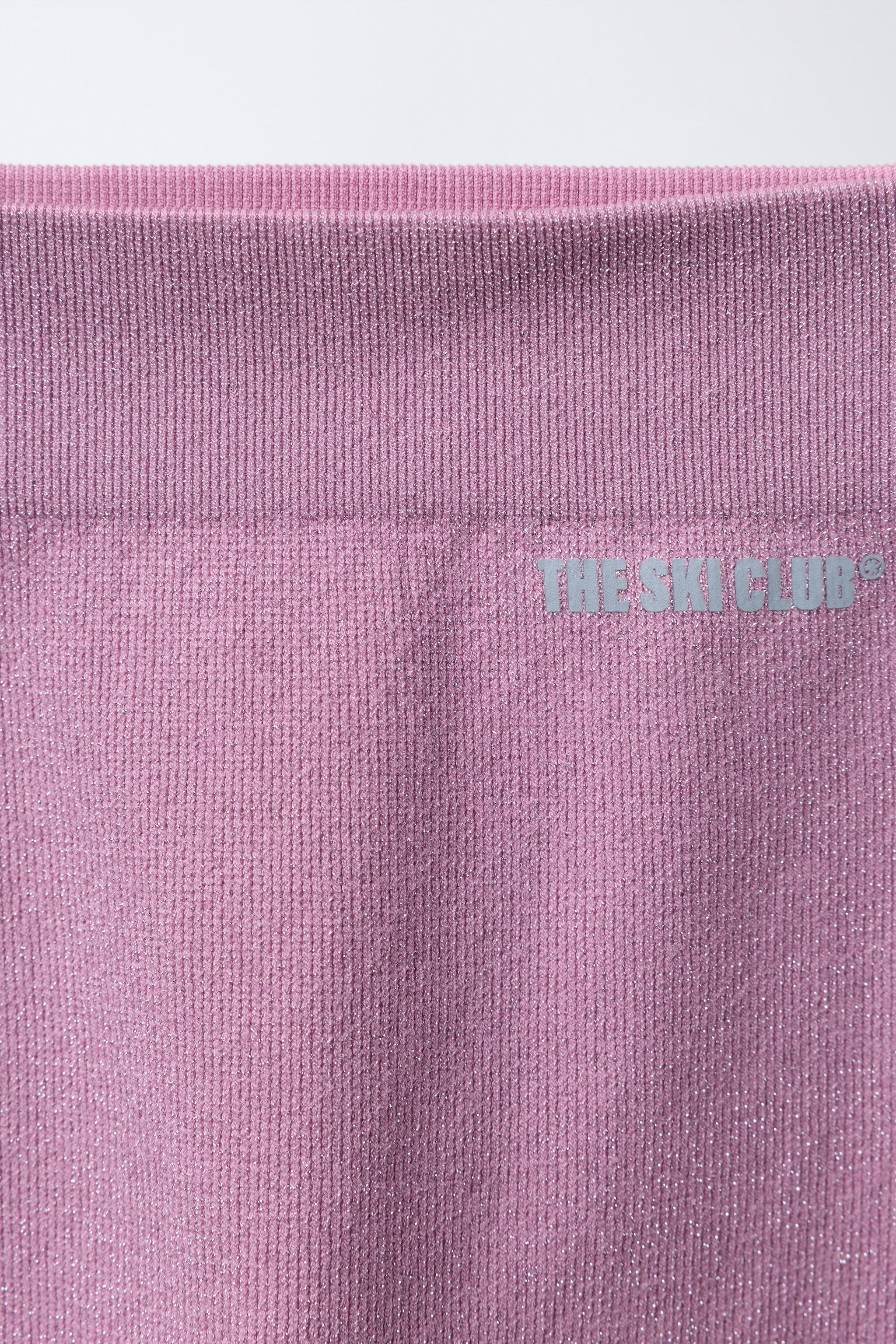 SHINY BREATHABLE LEGGINGS SKI COLLECTION