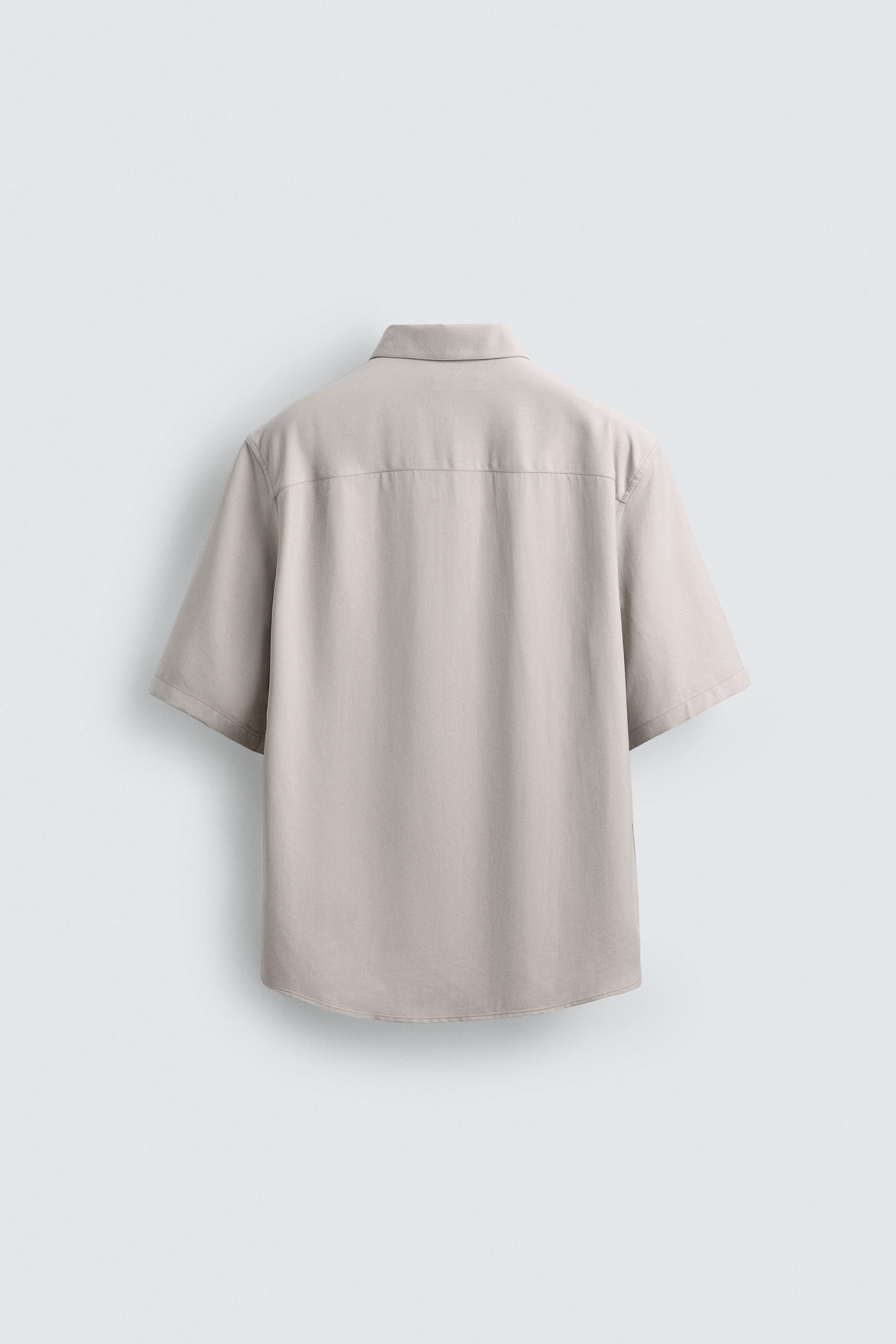 CHEMISE FLUIDE RELAXED FIT À POCHES
