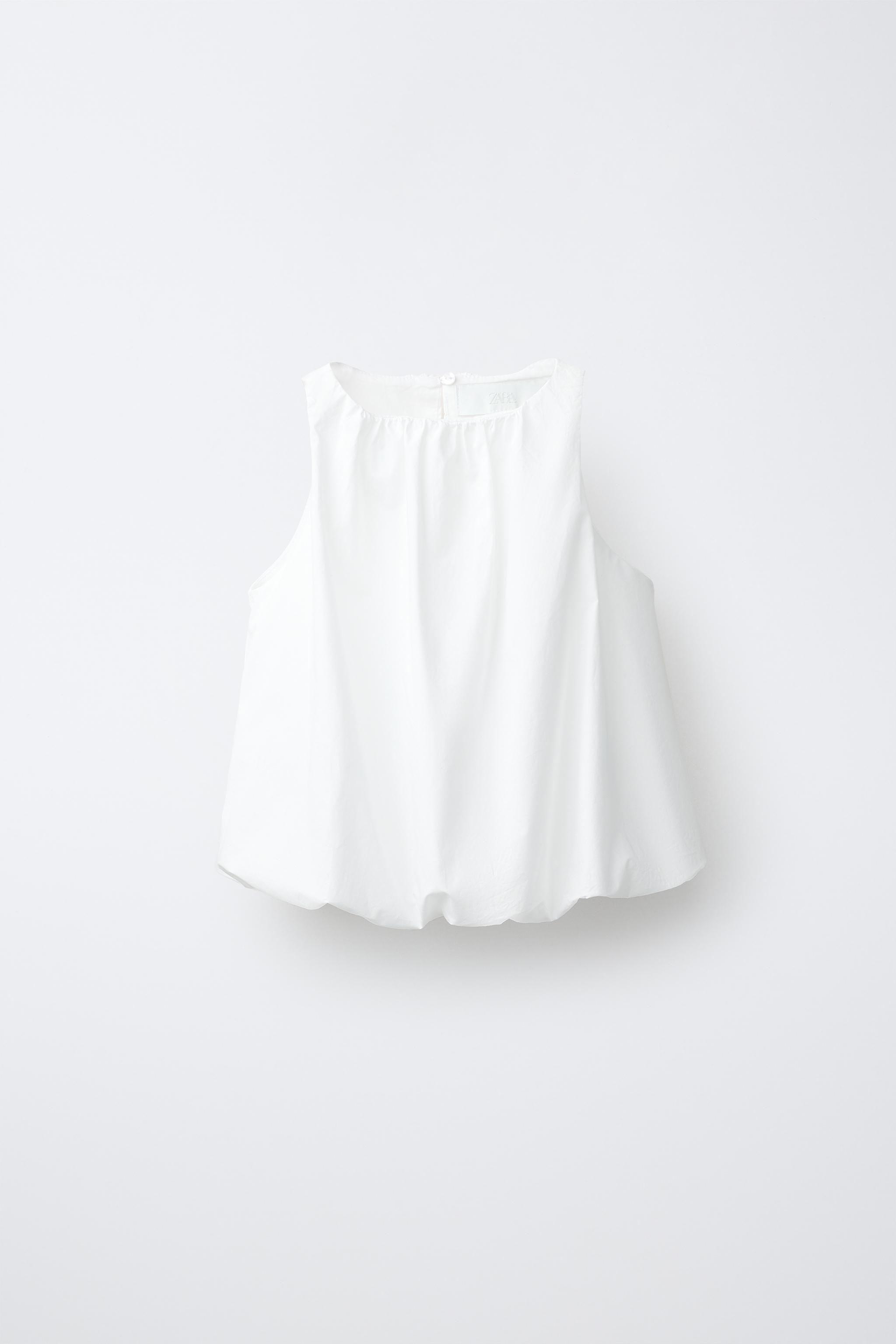 POPLIN PUFFY TOP