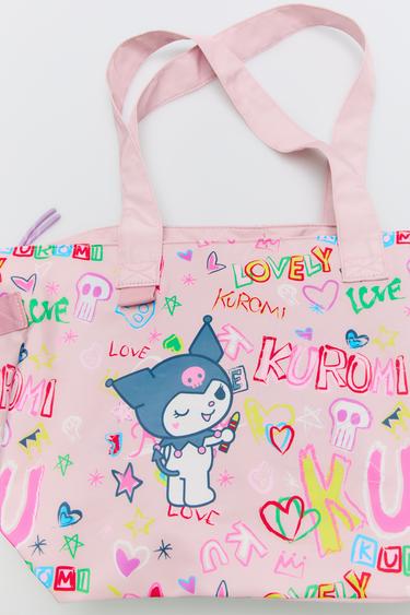 KUROMI © SANRIO SHOPPER BAG - Pink by Zara