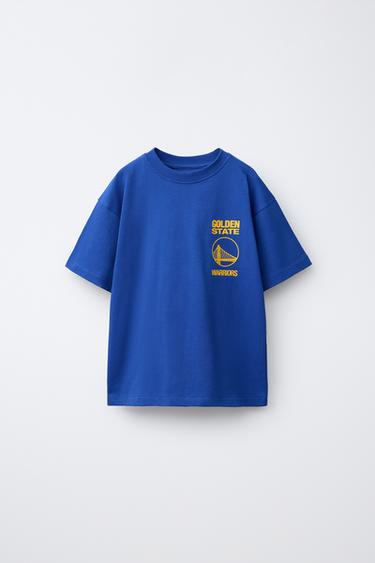 NBA - GOLDEN STATE WARRIORS PRINTED T-SHIRT - Bluish by Zara - Image 0