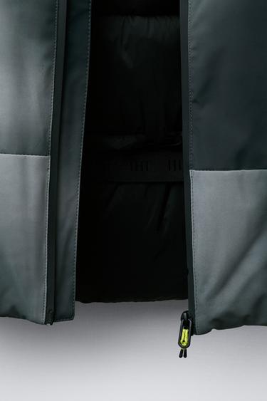 TIE DYE WATER-RESISTANT AND WINDPROOF DETACHABLE HOODIE JACKET RECCO® SYSTEM SKI COLLECTION - Grey by Zara - Image 10