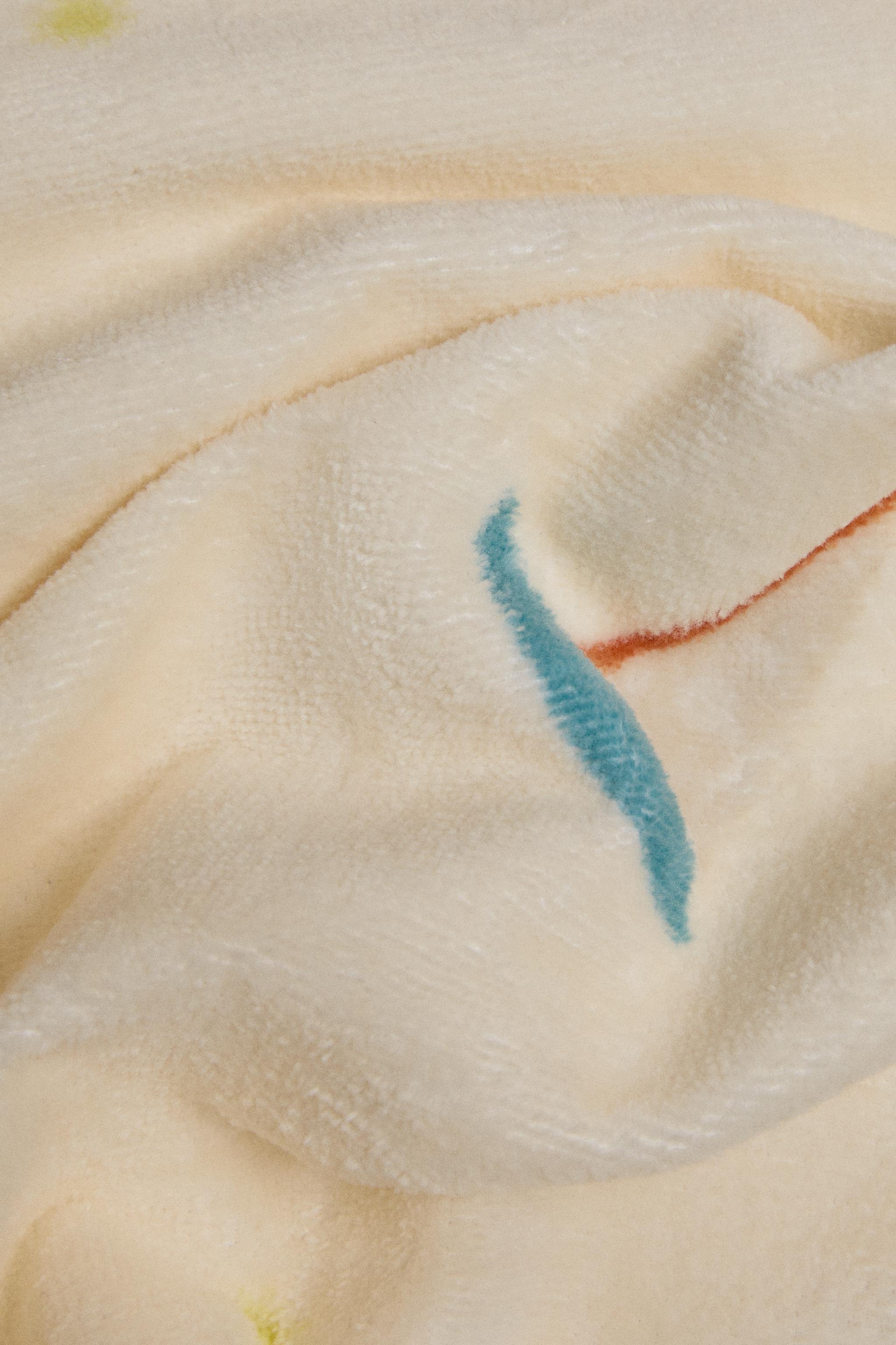 KIDS VELOUR SAILBOAT BEACH TOWEL
